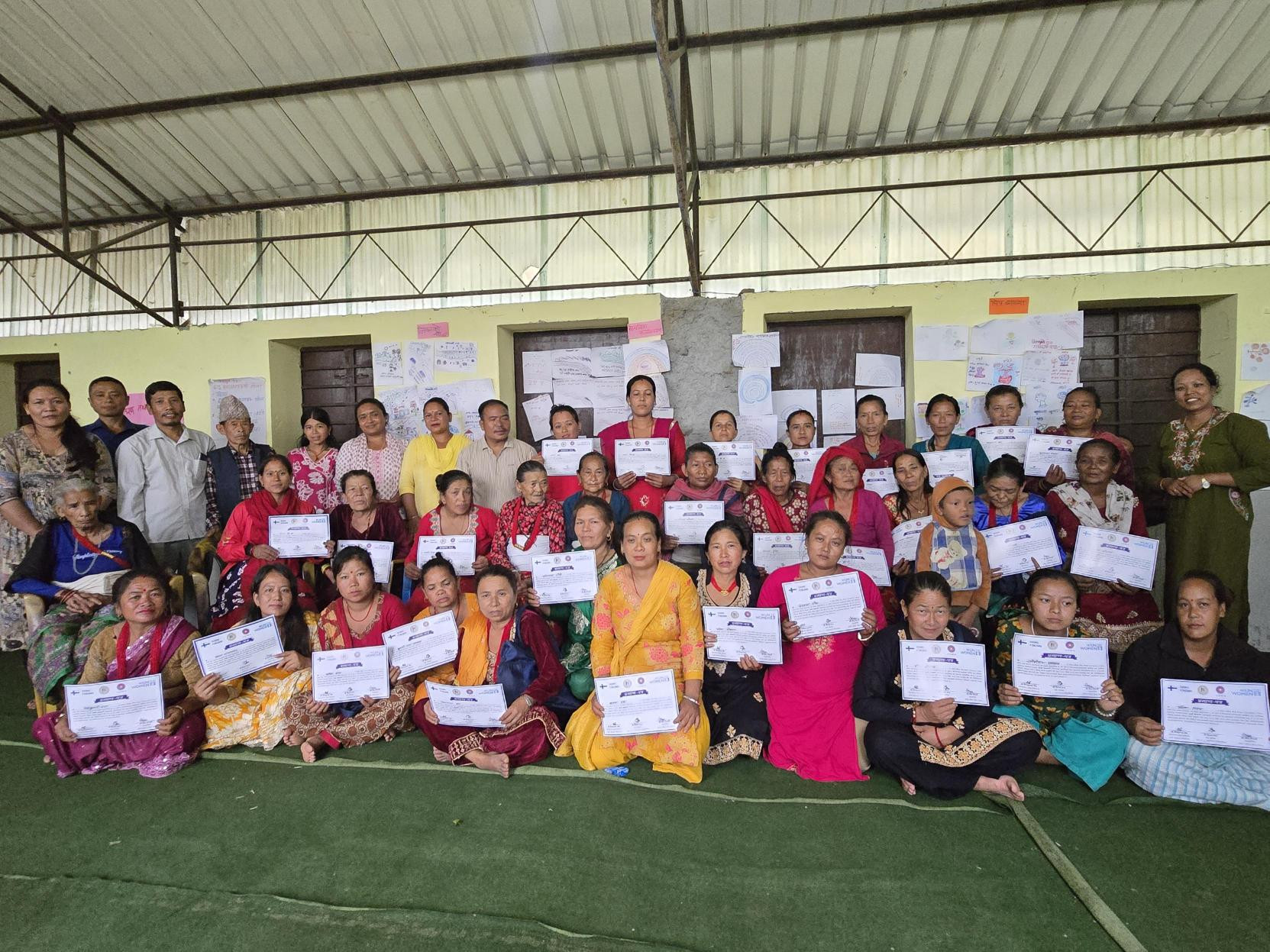 Closing session of SHG at Mahabharat